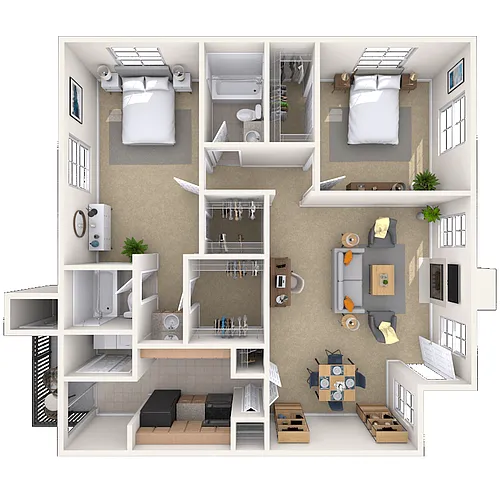 Floor plan The Dominion