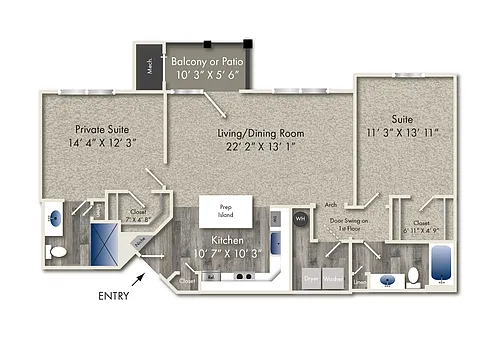 Floor plan The Nolin