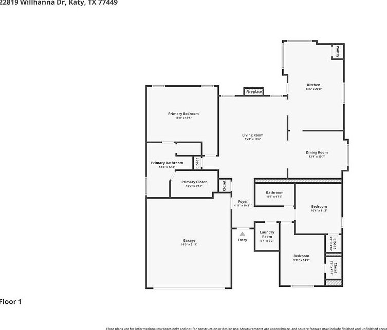 22819 Willhanna Dr, Katy, TX 77449 | Zillow