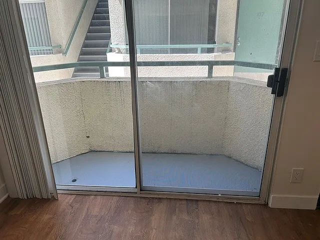Living room walk-out balcony
