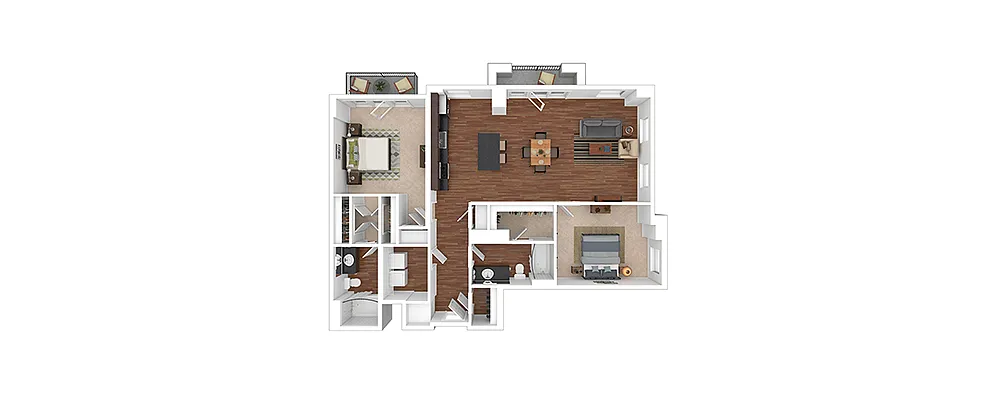 Floor plan The Tennessee