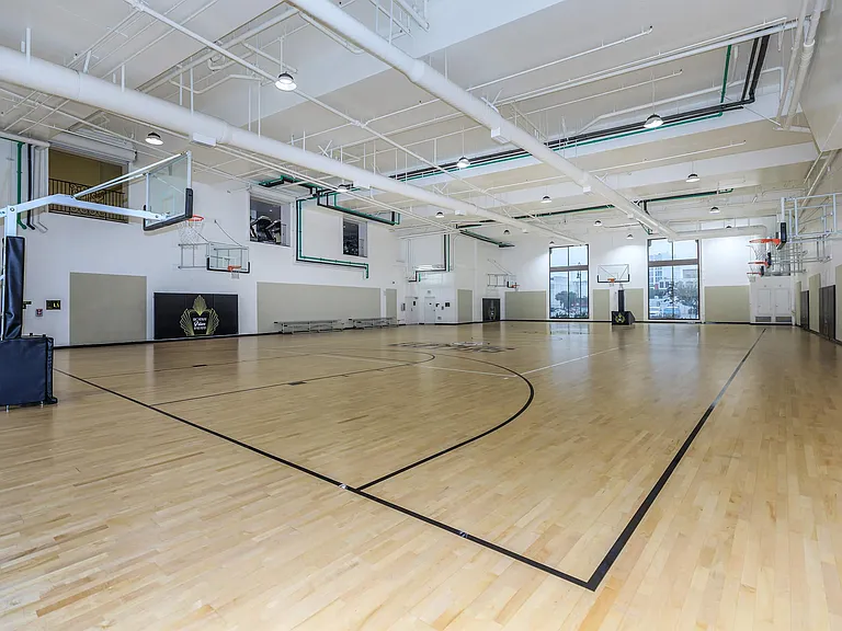 Professional Indoor Basketball Court