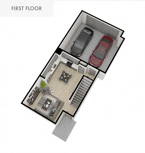 Floor plan Arrowhead 3-Bed