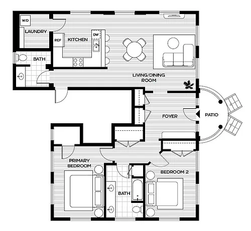 Floor plan B26