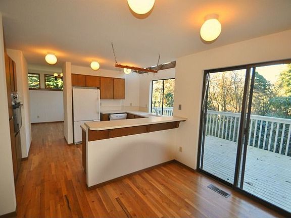 Kitchen toward dining room