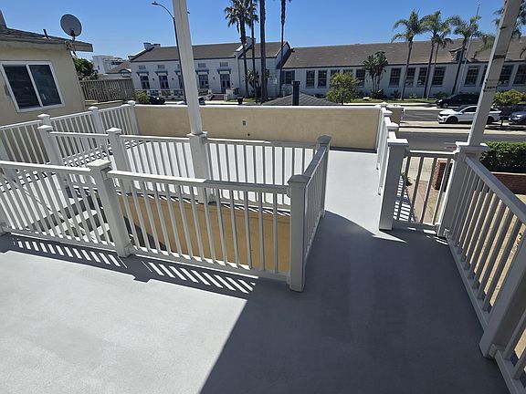 Another view of the private deck