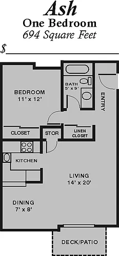 Floor plan Ash