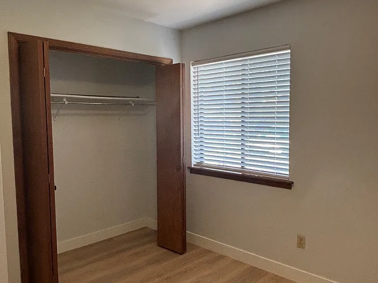 First Bedroom overlooking front patio