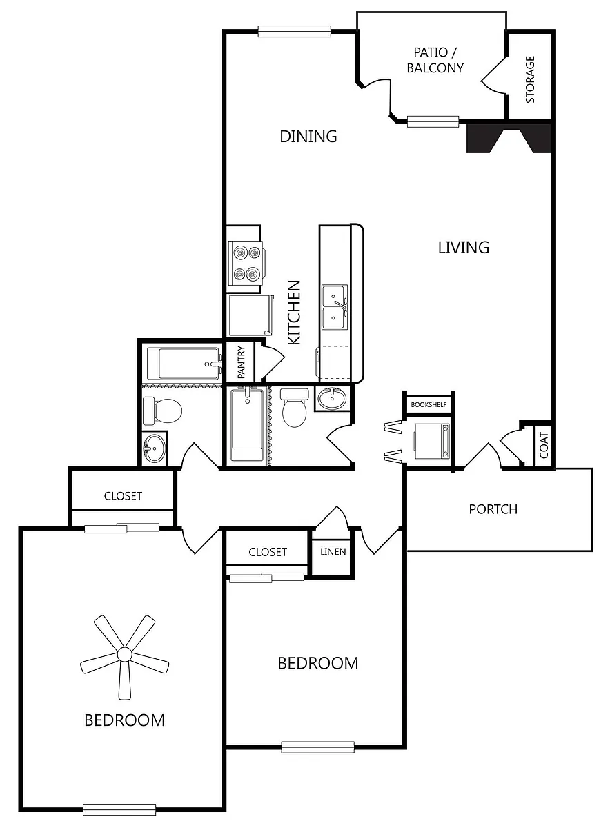 Floor plan B1