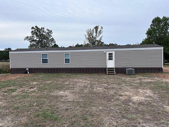 Back of mobile home