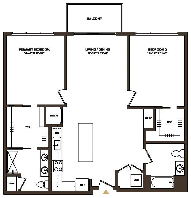Floor plan B2