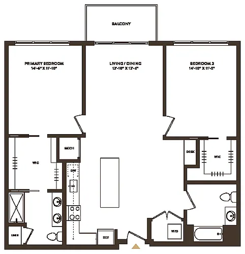 Floor plan B2
