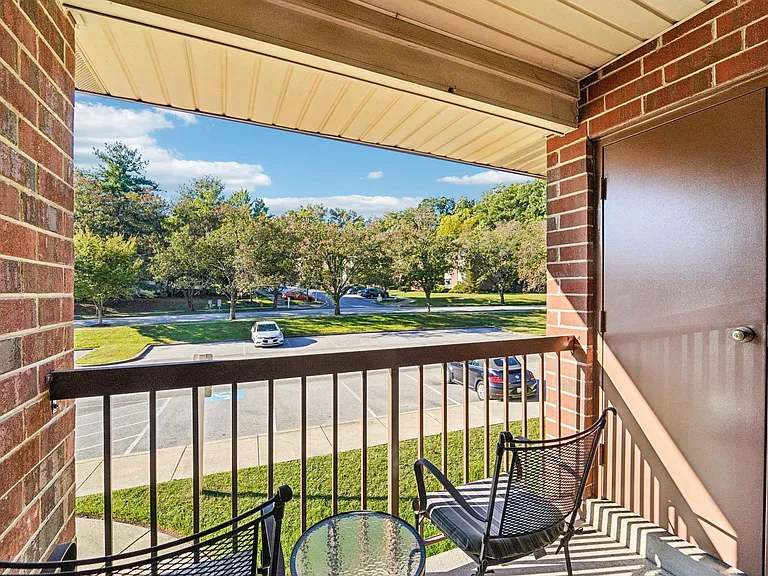Covered Balcony Outdoor Living Space