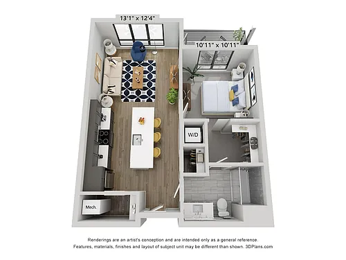 Floor plan The Indigo
