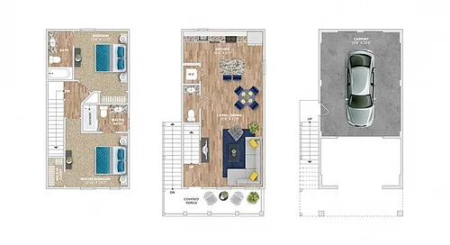 Floor plan Masonboro with Garage