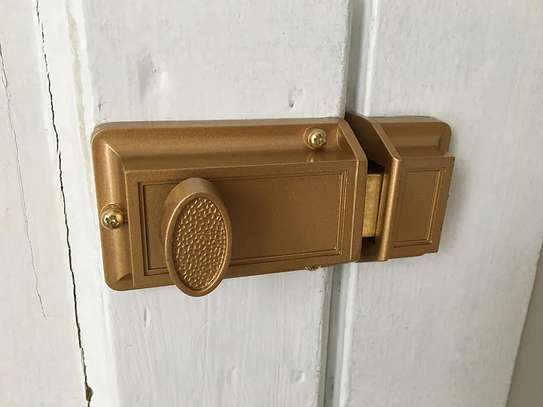 Deadbolt locks on every bedroom with separate keys