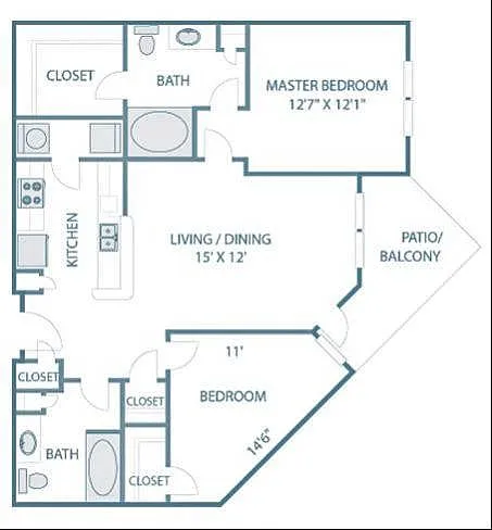 Floor plan B2 R