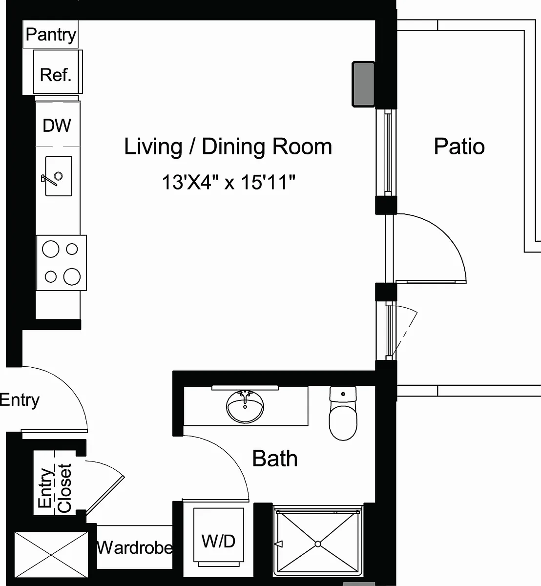 Floor plan S2-1
