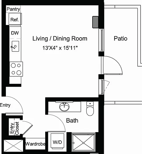 Floor plan S2-1