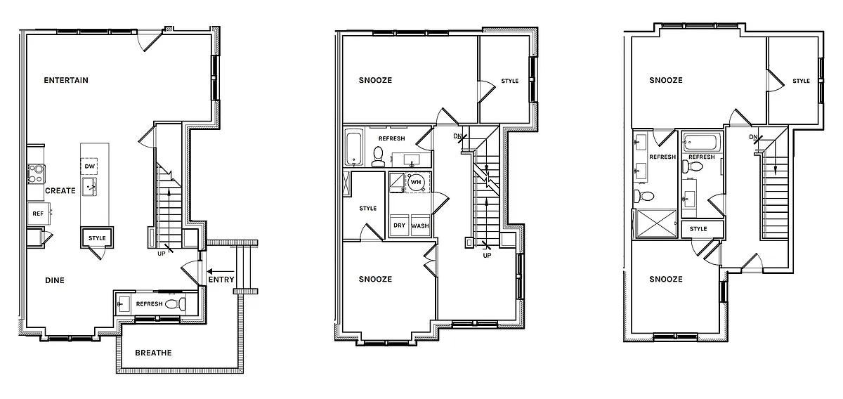 Floor plan TH-10d