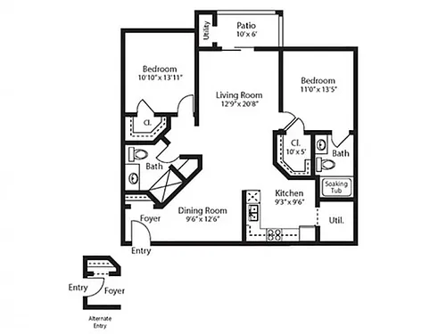Floor plan Ellis