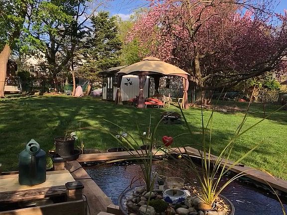 Backyard in Spring