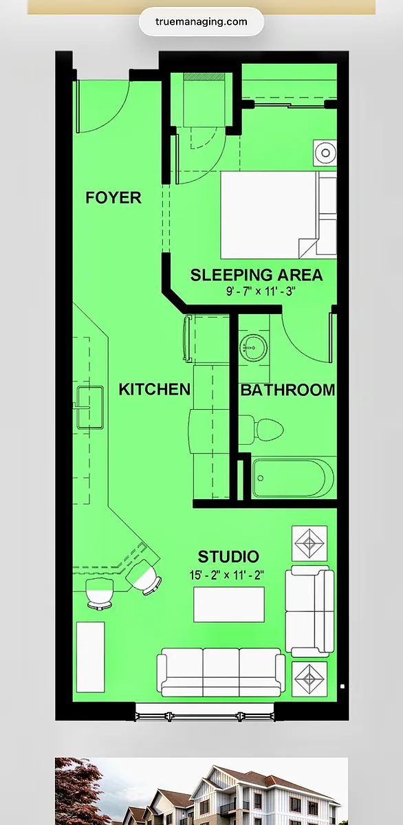 Floor plan E