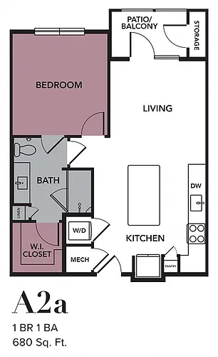Floor plan A2a