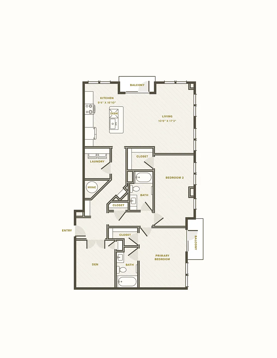 Floor plan The Verditer