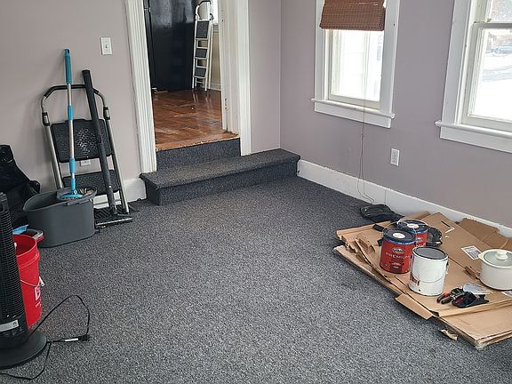backroom leading to kitchen
