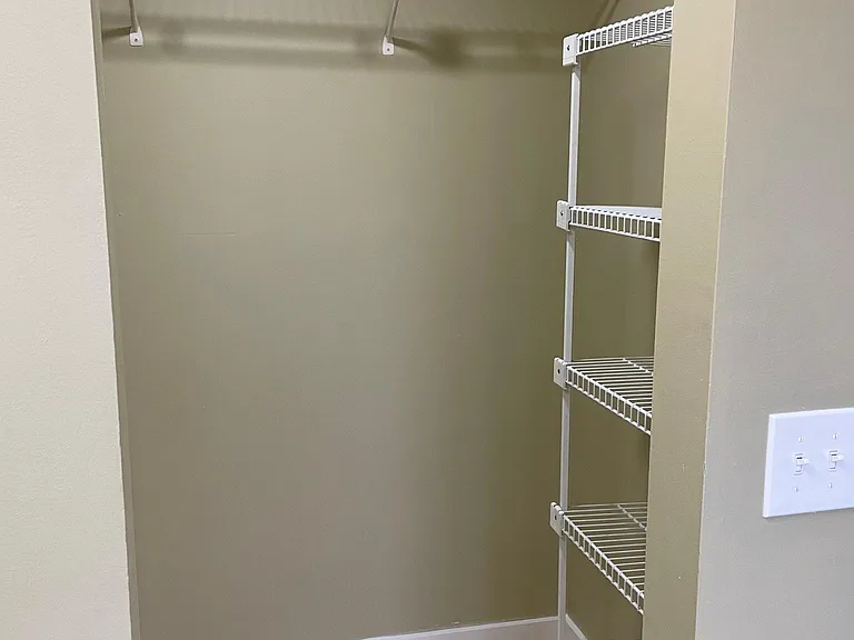 Master walk-in closet, adjacent to master bath