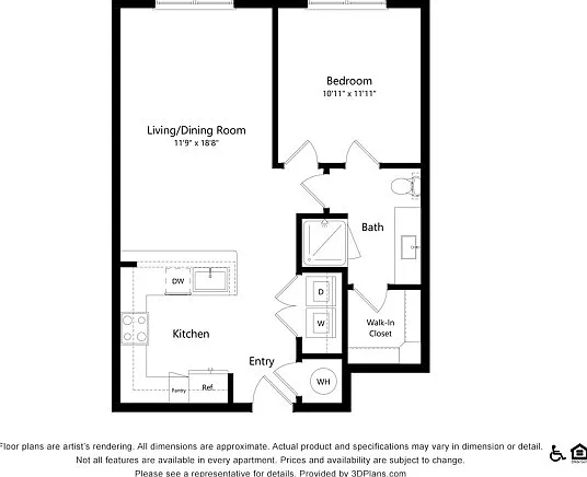 A2D | 1 bed 1 bath | 711 sq ft A2D | 1 bed 1 bath | 711 sq ft