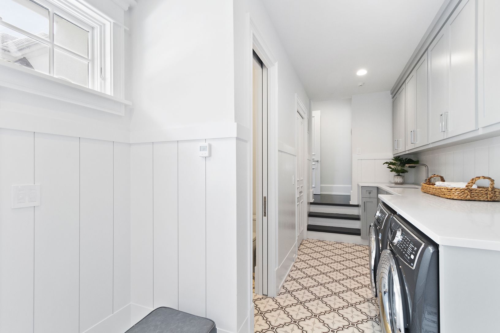 Laundry Room with Powder Room