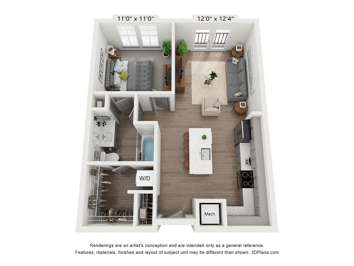 Floor plan Bordwin