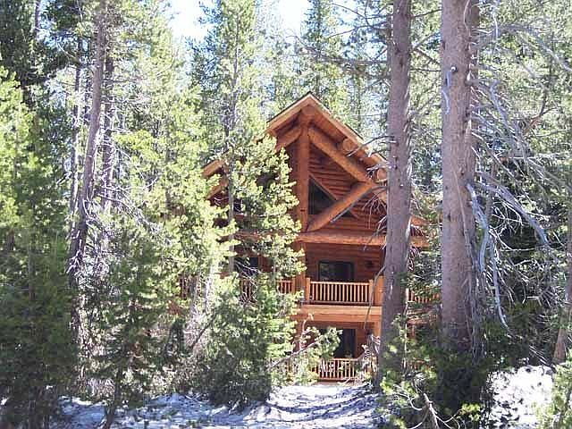 Real Log Home Privately Tucked in the Trees