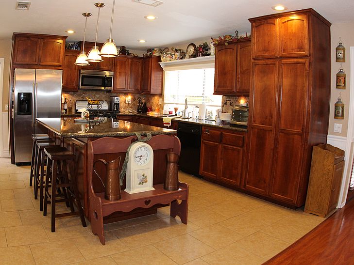 Remodeled kitchen
