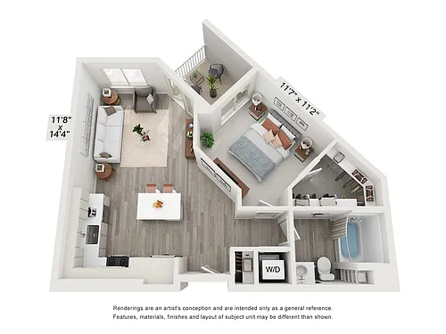 Floor plan A1
