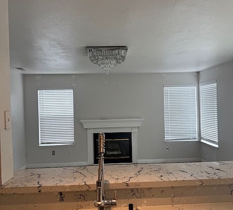 Family Room and Kitchen