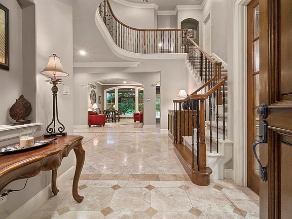 As soon as you enter, you will start to notice all the attention to detail in this beautiful home.