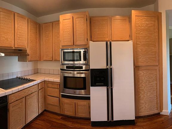 Beautiful kitchen with electric cook top