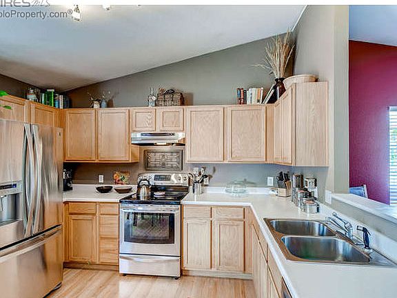 Kitchen Open to Living Area