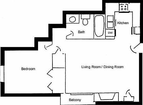 1st image of 9516 S Plz APT 308