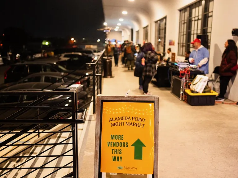 Our night market hosted on site!