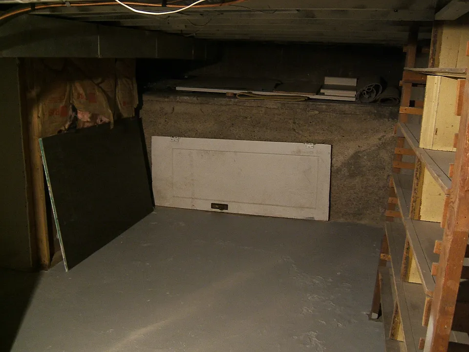 Partially unfinished bsmt