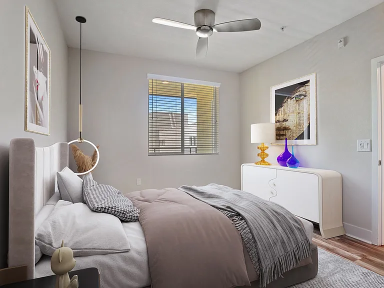 Large windows invite plenty of natural light into your home