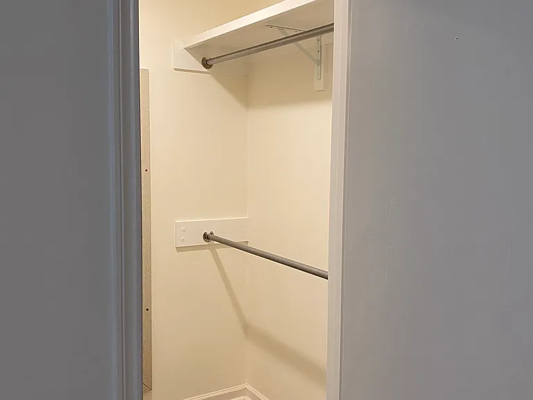 Primary bedroom _ walk-in closet with mirror and light