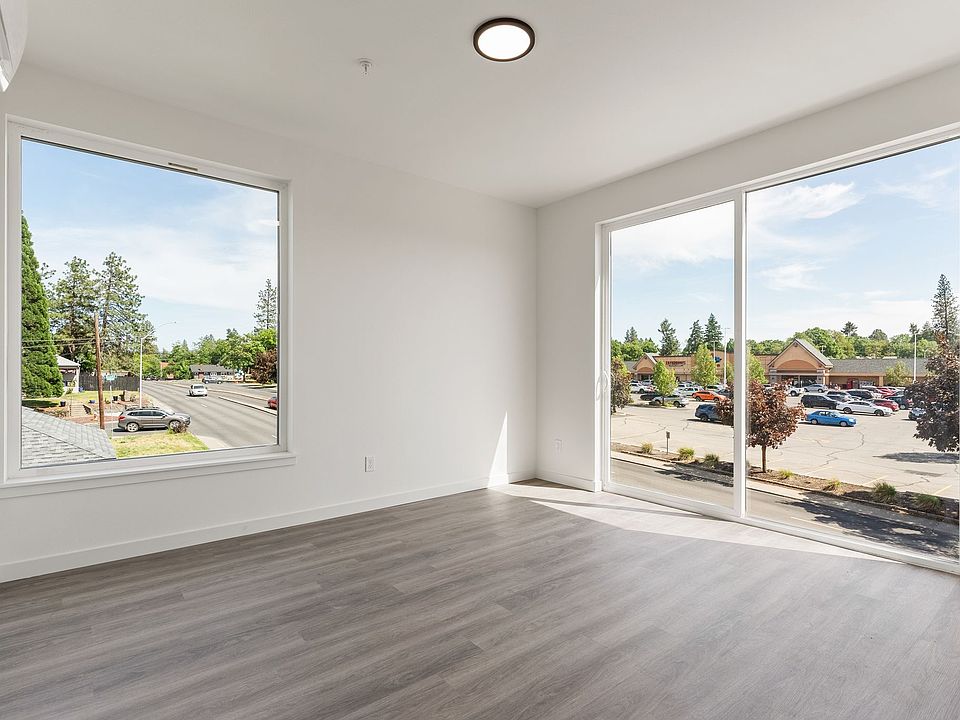 Living room with Juliette balcony for extra natural light