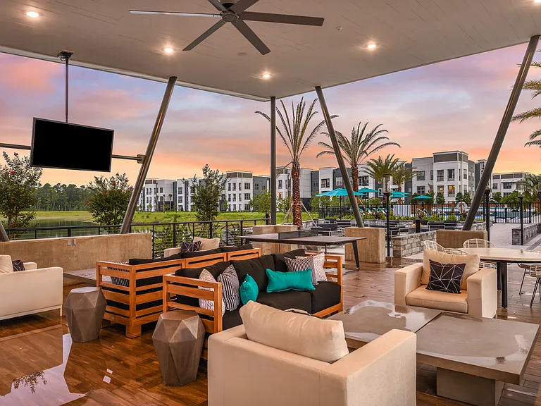Resort-inspired outdoor spaces designed for relaxation and connection