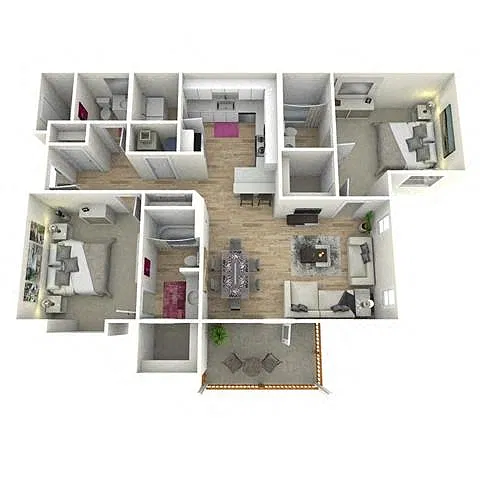 Floor plan BARNES