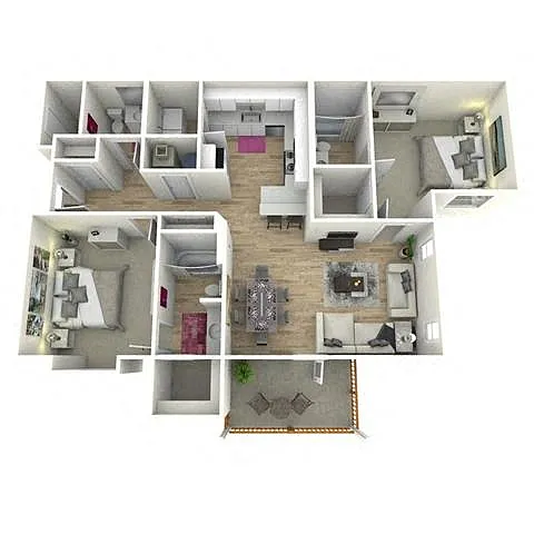 Floor plan BARNES